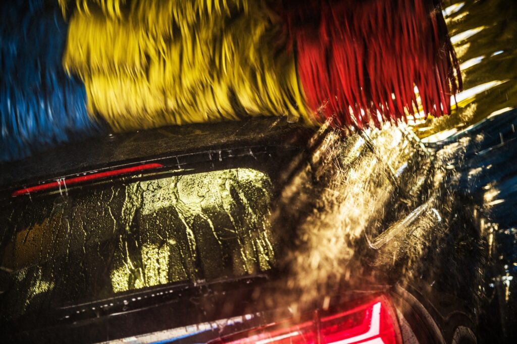 Modern Automatic Car Wash